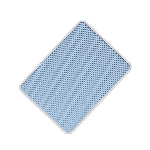 Ioensy - Alfombrillas Filtrantes Para Arena Para Gatos Recogedor De Arena Eva Bandeja De Arena Para Gatos Lavable Fácil De Limpiar