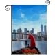 thumbnail image 1 of Clifford el Gran Perro Rojo-bandera de jardín temática. Regalo perfecto para fans, amigos y familiares, ideal para actividades al aire libre y decoración de fiestas.28CM*45CM, 1 of 6