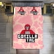 thumbnail image 2 of Pink Cow Prints Gorilla Tag Comforter Set Soft 3 Pcs Twin Bedding Sets Thicken for All Season, 2 of 5