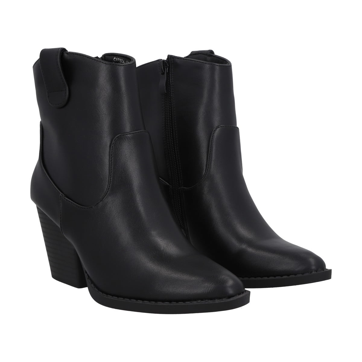Bota Mujer Negro Juana Police | Lider