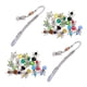 thumbnail image 2 of 24 Piezas De Plata Tibetana Angel Wing Charms Colgante De Cristal Bead Multicolor, 2 of 5