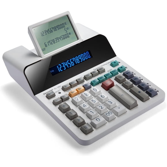 Calculadora Sharp EL1901 Sin Papel LCD 4 300 Registros