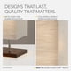 thumbnail image 4 of Lámpara de pie Adesso con base de madera natural de tres luces, regulable, 4 of 7