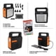 thumbnail image 3 of Kit Emergencia Solar Luces Led Radio Recargable 3 Ampolletas Kit Camping Cargador De Celular Radio Panel Solar 2RL YOBOLIFE, 3 of 7