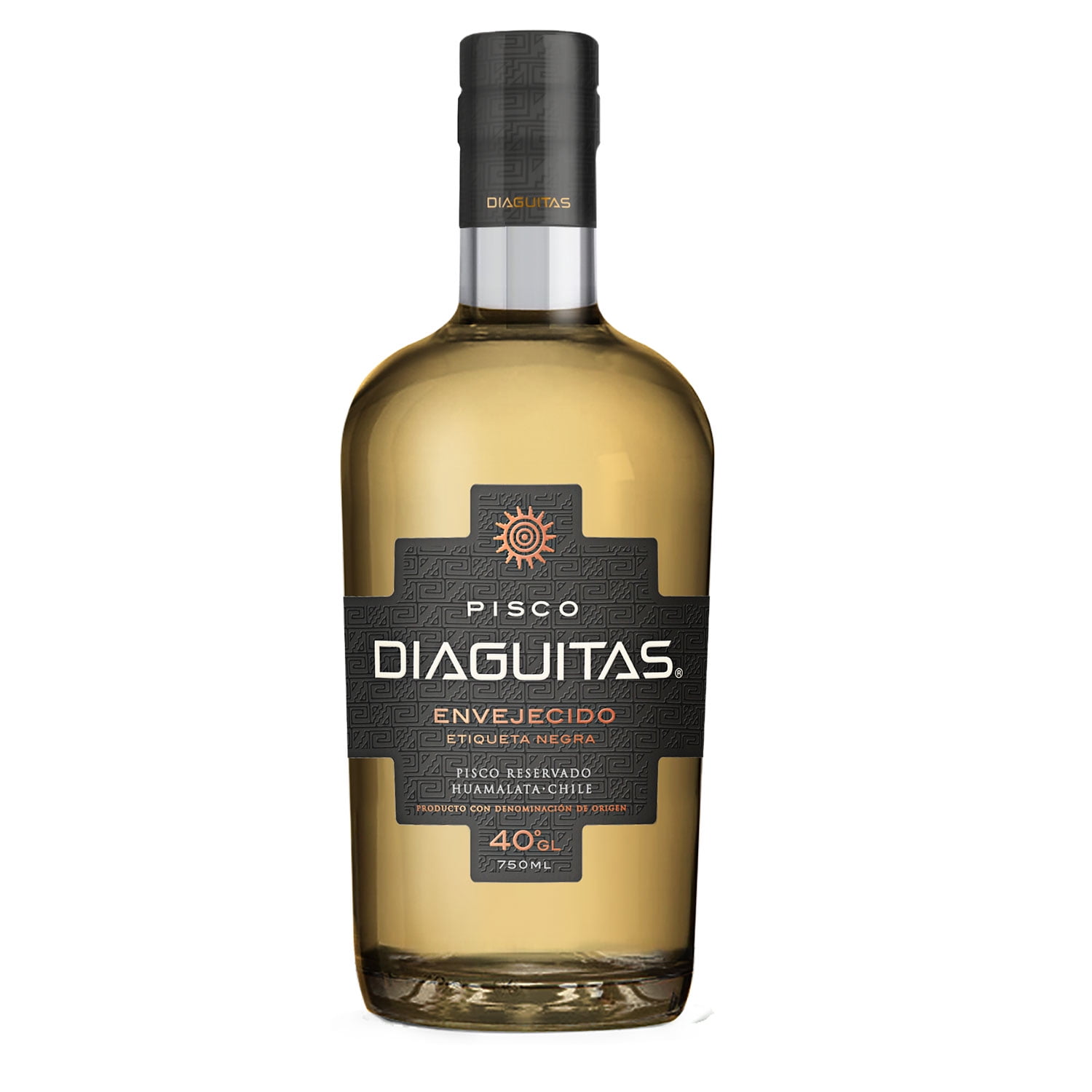 Pisco Diaguitas Envejecido 750cc 40°