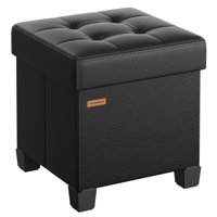 Otomana De Almacenamiento Songmics Cube 38X38X40 Cm De Piel Sintética