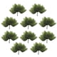 thumbnail image 3 of 10 Sucursales Hojas Artificiales Follaje Faux Para Home Garden Decoración Floral, 3 of 5