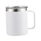 thumbnail image 3 of Taza De Café Aislada De Acero Inoxidable A Prueba De Fugas Para Salón Restaurante Camping Blanco, 3 of 3