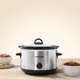 thumbnail image 2 of Slow Cooker Crock-Pot Design Series, 4,5 L, color plateado para 4 personas, 2 of 8
