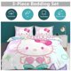 thumbnail image 2 of Cute Hello Kitty Bedding Sets for Girl Women, 2 of 5