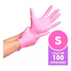 thumbnail image 2 of Guante Nitrilo Rosado Cleancarrier Talla S, 2 of 2