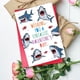 thumbnail image 4 of Tarjeta de felicitación TQDaiker Fintastic para el Día de San Valentín Shark Love, 4 of 5