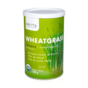 Brota Vida Wheatgrass Organico Pasto De Trigo 150 G