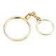 thumbnail image 2 of Monedero llavero colgante llavero moneda conmemorativa llavero regalo creativo 40mm oro, 2 of 3