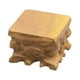 thumbnail image 2 of Soporte De Exhibición De Piedra De Madera Cuadrado, 2 of 3