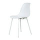 thumbnail image 1 of Silla Deco Plastico Patas Metálicas Igor 45*53*83 Blanca, 1 of 7