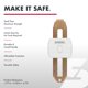 thumbnail image 2 of Cerradura Compacta de Viaje SABRE – Seguridad para Puertas, 2 of 6