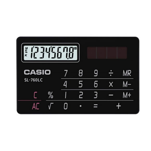 Calculadora Casio SL-760LC-BK-W-DH