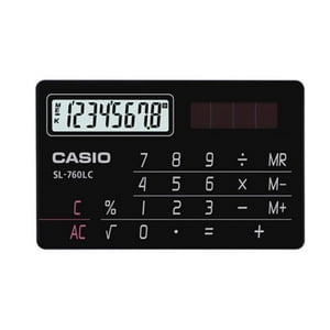 Calculadora Casio Sl-760Lc-Bk-W-Dh