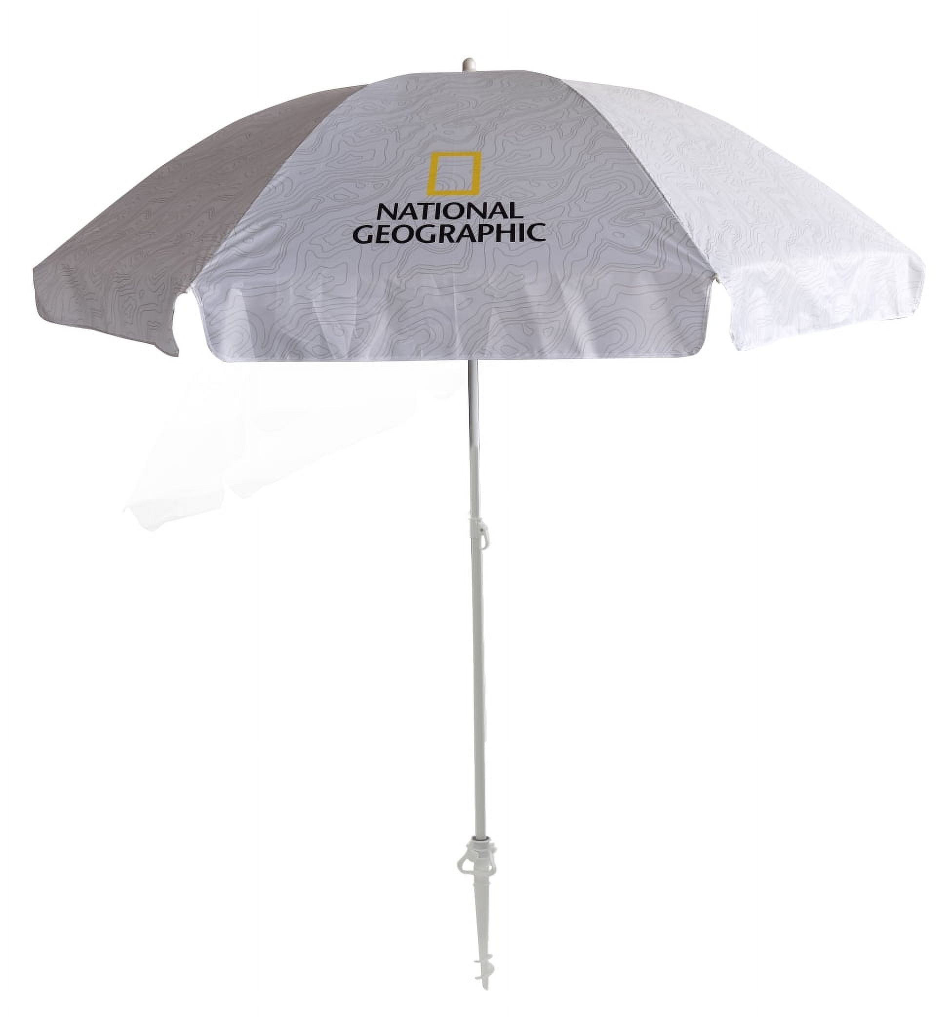 National Geographic - Quitasol Blanco 250Cm