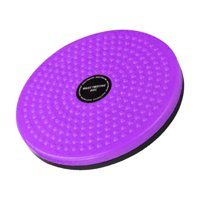 Magideal - Tabla De Torsión De Abdominales, Tablas De Equilibrio, Entrenador Abdominal Silencioso, Disco De Torsión De Cintura, Disco De Torsión De Cintura En Ca Púrpura