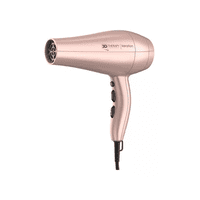 Genérico - Secador De Pelo Gama Diva 3D Keration Ultra Ion Profesional, Color Rosa Gold