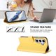 thumbnail image 4 of Samsung Galaxy S24 FE Funda Billetera con Estampado de Gato, Amarillo, 4 of 6