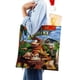 thumbnail image 4 of Donkey Kong Country Bolso de tela con estampado de lienzo para mujer, bolsa de compras reutilizable y estética, con cremallera interior, regalo para mujer, 35 × 40 cm., 4 of 6