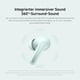 thumbnail image 4 of Auriculares TWS XIAOMI Redmi Buds 6 con batería 49dB ANC 42h Coral, 4 of 9
