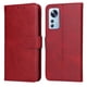thumbnail image 1 of Funda Billetera para Xiaomi 12 Lite con Porta Tarjetas y Soporte Ajustable Rojo, 1 of 6