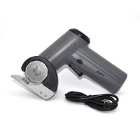 Jenabom - Tijeras Eléctricas De Tela Compactas, Multifunción, Recargables, De Mano, Color Gris, Adecuadas Para Recortar, Hacer Manualidades Y Cortar Telas.