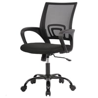 Silla De Oficina Ergonómica De Malla Con Soporte Lumbar Paylesshere