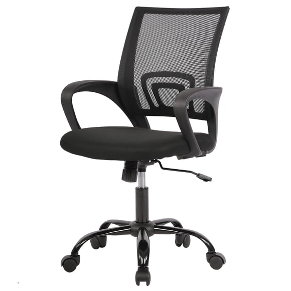 Silla de oficina ergonómica de malla con soporte lumbar PayLessHere