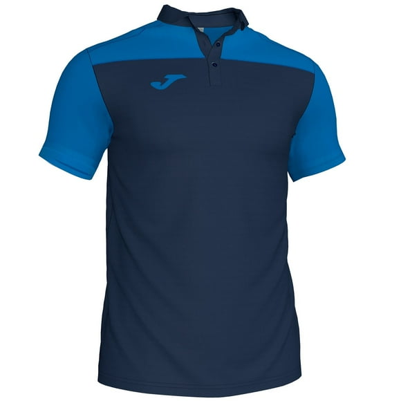 Polera Polo Hombre Hobby II Azul Marino Joma