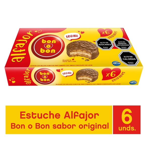 Pack alfajor bob 240GR, 240 g