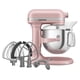 thumbnail image 2 of Batidora de pie KitchenAid de 7 cuartos de galón, con forma de rosa mate y seca, 2 of 6