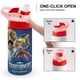 thumbnail image 4 of Transformers: EarthSparkBotella de Agua con Tapa Pop Top de Un Toque, Acero Inoxidable, a Prueba de Fugas, para Deportes, Botella Infantil rosa 12 oz, 4 of 6