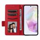 thumbnail image 3 of Funda Cartera para Samsung Galaxy A36 5G Tapa Flip con Ranuras y Soporte Rojo, 3 of 5