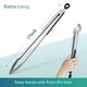 thumbnail image 2 of Pinzas para parrilla DAILY KISN, 43 cm, extra largas, acero inoxidable, 1 unidad, 2 of 8