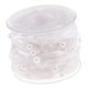 thumbnail image 2 of Cinta De Ajuste De Encaje Con Cuentas De Malla Transparente Para Apliques De Bricolaje De 10 M Para Decoración 20 Mm Blanco, 2 of 4