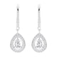 thumbnail image 3 of Pendientes SWAROVSKI Una Angelic Drop con cristal transparente pavé, 3 of 4