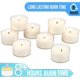 thumbnail image 4 of Vela Stonebriar Pack 192 unidades 8 h de combustión blanca sin aroma, 4 of 7