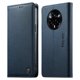 thumbnail image 1 of Funda Billetera de Cuero para [Realme 14 Pro Plus], Bloqueo RFID, Tarjetas y Soporte Azul, 1 of 5
