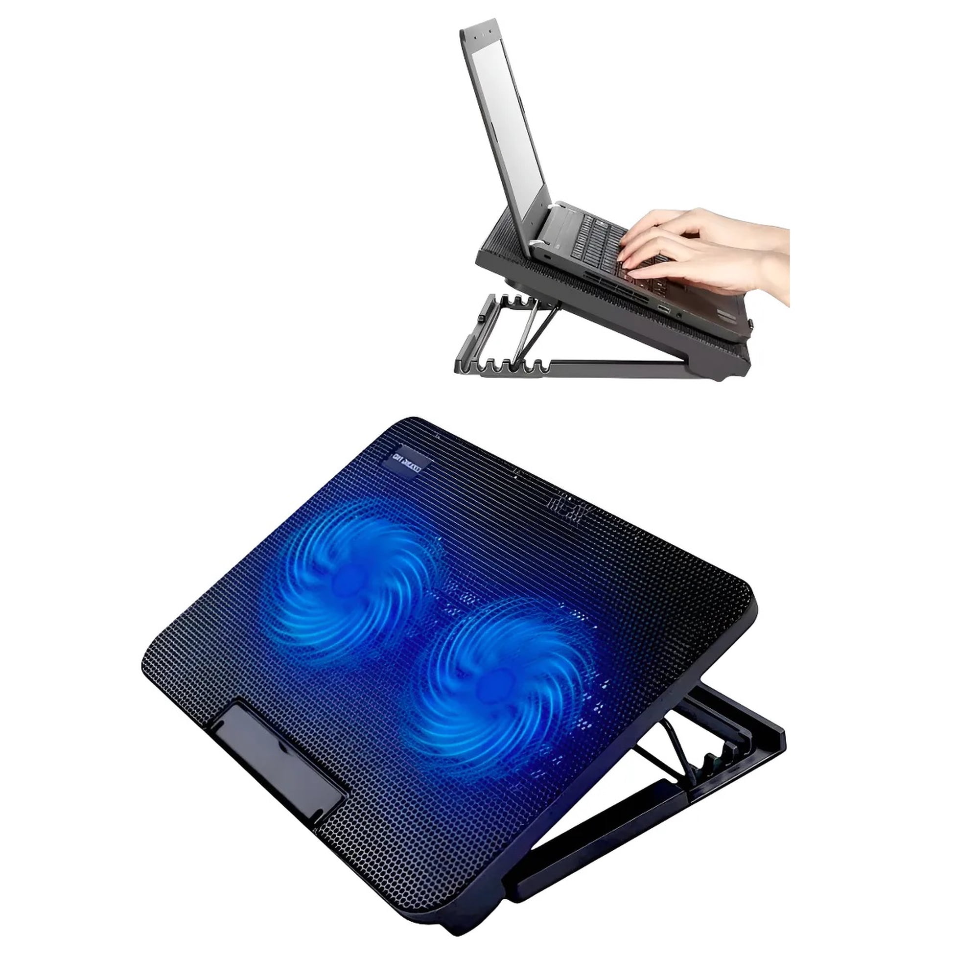 Eoland - Base Notebook 17 Pulgadas Gamer Mesa Portatil Soporte Enfriador Refrigerador