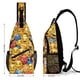 thumbnail image 2 of Emoji Riñonera Bandolera con Estampado Integral para Hombres y Mujeres, Bolso Cruzado Gráfico de Tendencia, Mochila de Hombro Streetwear para Ciclismo y Deportes, Riñonera Versátil Casual, 2 of 6