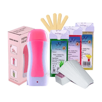 Importado - Kit Depilacion, Calentador + 3 Ceras + Bandas Depilatorias