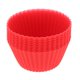 thumbnail image 3 of Taza de muffin de silicona Ronda 7 cm Taza de pastel Pastel peque?o Molde Rojo, 3 of 5
