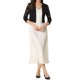 thumbnail image 2 of INSPIRE CHIC Encogimiento de Encaje para Mujeres, Abierto al Frente, Manga 3/4, Floral, Bolero Corto para Oficina de Navidad, Talla XS, Negro, 2 of 6