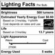 thumbnail image 4 of Bombilla LED Satco 3012445 CA10 con punta de llama E12, 60 W, paquete de 2, 4 of 4