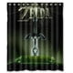 thumbnail image 1 of Cortina de ducha Skyward de la leyenda de Zelda, juego de cortina de baño con ganchos, tamaño 66 x 72 pulgadas, 1 of 3